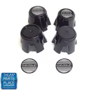 1983-85 Monte Carlo Black Plastic Chevrolet Wheel Center Cap Set of 4 304