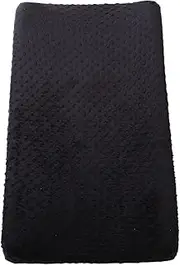 Changing Pad Cover Super Soft Minky Dots Skin-Friendly Breathable Wipeable Changing Table Sheets for Baby Boy and Baby Girl （Black）
