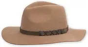 [pistil] Women's Soho Wide Brim Hat, Brown, Brown, One Size
