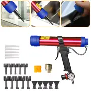 Adjustable Pneumatic Glass Glue Gun Air Rubber Gun Silicone Seam Sealer Gun Tool