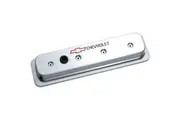ACDelco Valve Covers Tall Cast Aluminium Chrome Chevrolet Logo Centerbolt Chevrolet Small Block Pair