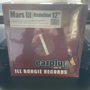 Mars III Redefine (2002) 12” Single Vinyl Ill Boogie Records SEALED