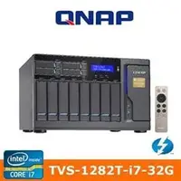 在飛比找PChome商店街優惠-[酷購] QNAP TVS-1282T-i7-32G (Th