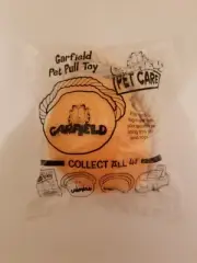 GARFIELD Pet Care Pull Toy Collectible Braum's Rope Tug-of-War Plush