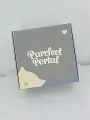 PURRFECT PORTAL MEOW MANOR Cat Door - Stylish No-Flap Interior Cat Door NEW