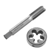 Metric Tap and Die Set M18*1.5mm HSS Straight Flutes Right Hand Machine Threa...