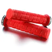 JetBlack Rip LockOn Grips Red/Black