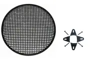 1 10" SubWoofer Metal Mesh Cover Waffle Speaker Grill w/ Clips and Screws