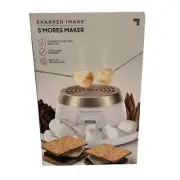 BRAND NEW SHARPER IMAGE Electric Tabletop S'mores Maker for Indoors, 6 Piece Set