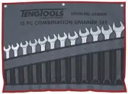 Teng Tools 6512MM - 12 Piece Metric Combination Spanner Set 20-32mm