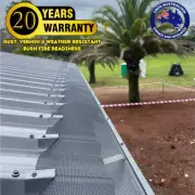 10m - Trimdek Roof Gutter Guard DIY Kit (3mm x 4mm, 250mm wide mesh)