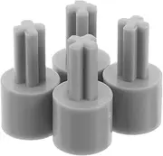 Toy Car Motor Adapter DIY Robot Car Accessories 4pcs Wheel Connectors for Motors Cross Shaft Coupling Grey