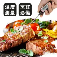 在飛比找momo購物網優惠-【測量用具】料理烘焙探針電子溫度計(測溫 溫度計 油溫計 水