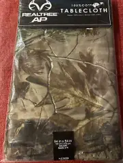 Brand New Real Tree AP 100% Cotton Tablecloth “54x54 “ Square