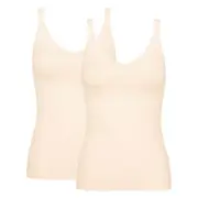 Sloggi Go Top Cotton Singlet 2-Pack 10207356 Fresh Powder