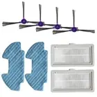 Mop Cloth POWERbot-E Side Brush 8pcs Filter VR05R5050WK Kit Vacuum Cleaner Set