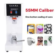 New Commercial Electric Beverage Seal Machine Milk Tea Drink Bottler Cans Sealer