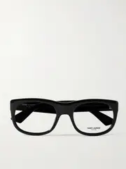 [SAINT LAURENT EYEWEAR] SAINT LAURENT EYEWEAR - Romy D-frame Acetate Optical Glasses - Black - One size One size Black