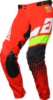 [Answer Racing] Answer Elite Korza Motocross Pants, white-red, Size 30 for Men White Red