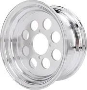 KIMISS Rear Axle Wheel Hubs, 5.0?10 10in Rear Wheel Rim Hub Aluminium Alloy Widened Thickened Enhanced Stability for Z50 Q50 Series Bike Mini Motorcycle