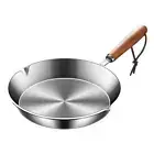 Mini Frying Pan 16cm Cooking Pot Stainless Steel Chocolate Melt Pan Porridge Pot