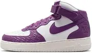 [Nike] Women's Air Force 1 07 MID LX Viotech/Viotech-Summit White (DZ4865 503) - 9.5