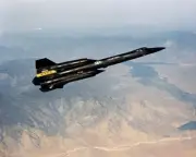 YF-12 BLACKBIRD IN FLIGHT SR-71 8x10 GLOSSY PHOTO PRINT