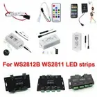 Bluetooth RF Remote Pixel Controller For WS2812B WS2811 SK6812 LED Strip Lights