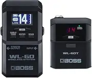BOSS WL-60 Wireless Virtual Cable for Serious Stage Performers | Wireless Technology in a Pedal-Size format for Pedalboards | Built-In Cable Tone Simulation | For Electric Guitar, Bass & More