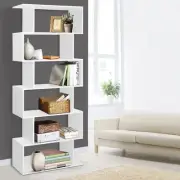 Artiss 6 Tier Display Shelf Cabinet Storage Bookshelf Bookcase Ladder Stand Rack