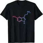 Serotonin Structure - Molecule of Happiness and Love T-Shirt Hoodie