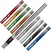HK Army LAZR Barrel Kit - Color Inserts - Cocker Threads - Dust Pewter
