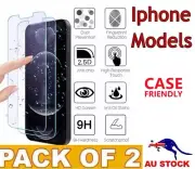 For iPhone 6 7 8 Plus X XR XS 11 12 13 14 XS XR Tempered Glass Screen Protector