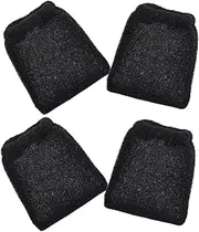 BAZEITFLOW 4pcs Hair Blower Diffuser Sponge Socks Hair Dryer Nozzle Protective Cover