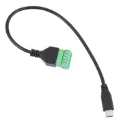 Type-c Adapter Cable Usb Data Transfer Screw Terminal Usb-c Blocker Connector