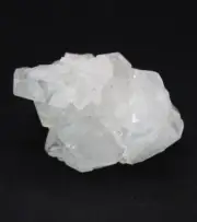 Clear Apophyllite Cube Cluster Chalcedony Matrix Crystal Rock Raw Mineral 85.1 g