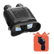NV3280 Full-Color Night Vision Binoculars Digital Infrared Telescope with 10X Optical Zoom Large Screen Waterproof Outdo