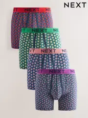 Navy Sealife Geo Animal A-Front Boxers 4 Pack (AA7842) | $44