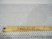 2-2/3 Yds Black + White Glitter Sparkle Knit Fabric