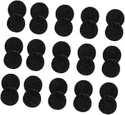 DECORNIJIA 900pcs Round Self Adhesive Hook Loop Tape Dots Removable Mounting Stickers for Home Office Crafts School Projects Durable Various Surfaces Black