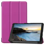 MCC For Samsung Galaxy Tab A (2019) 8.0" T290 T295 PU Leather Folio Case Cover [Purple]