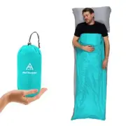 Sleeping Bag Liner, Lightweight Adult Sleeping Sheet for Hiking, Backpacking ...