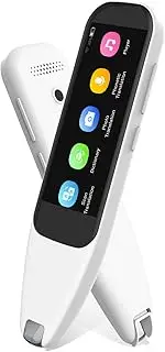 DOSMONO Pen Scanner, 110+ Languagese Text to Speech Device for Dyslexia, OCR Digital Highlighter Reader Pen, Exam Reading Pen, Bluetooth Langage Translator, No Monthly Fee