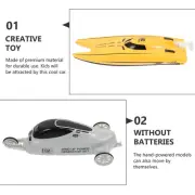 Assembled Racing Model Hand-powered Models Toys Child