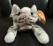 RARE TY BEANIE BABY PRANCE THE CAT RETIRED NWT ORIGINAL OWNER FREE SHIPPING