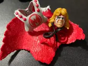 Masters of the WWE Universe Ultimate Warrior Cape Armor Head Armbands Set