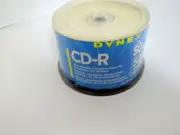 DYNEX CD-R 50 PACK 52X 80 MIN MODEL: DX-50CDR