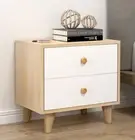 ️ Bedside Table White Unity Nightstand Modern AU Stock Fast Post