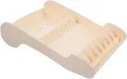 FRCOLOR Hair Scissors Storage Case Salon Hairdressers Organizer Holder Professional Hair Scissors Case White