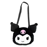 Harmony Land Sanrio Characters Kuromi Face Pochette Shoulder Bag Black Japan New